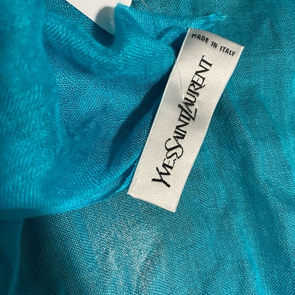NWT YSL cashmere-model scarf - Picture 4 of 8